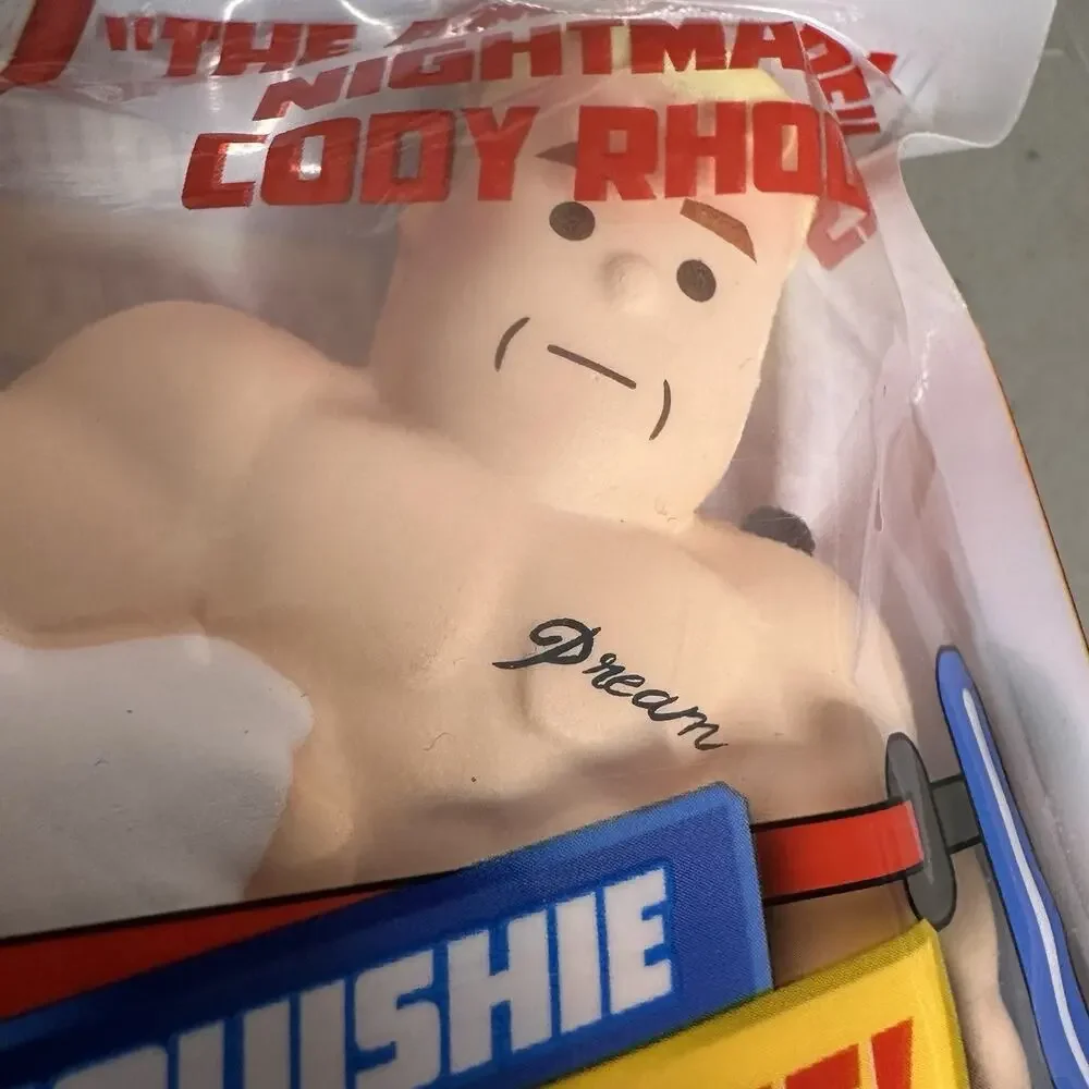 WWE Squishie Squishme Cody Rhodes Figure New